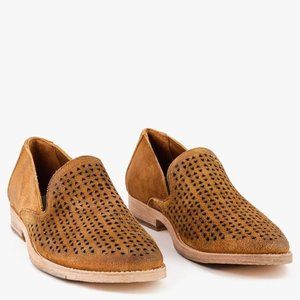 Sutro Footwear Madrid Cognac Suede Loafers Azalea
